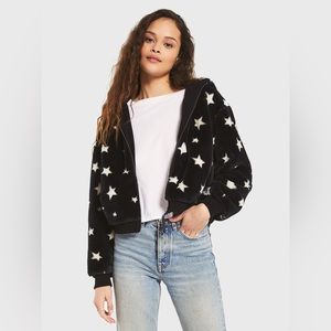 Z SUPPLY WOMEN’S LONDON STAR ZIP UP JACKET